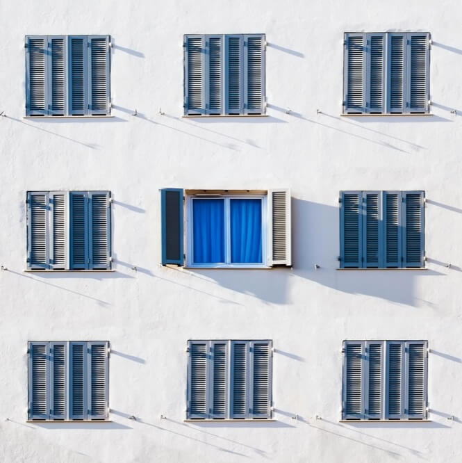 Facade in Antibes