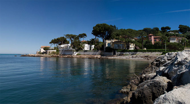 Cap Antibes toward Juan-les-Pins French Riviera