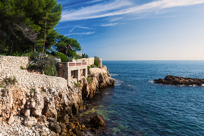 View from Cap d'Antibes