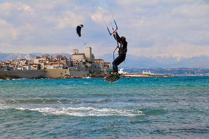 Kite in Antibes