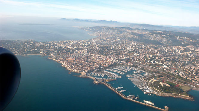 Antibes Aerial View French Riviera