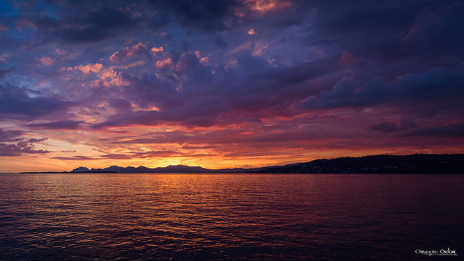 Twilight in Cap d'Antibes