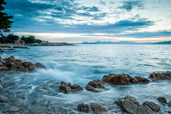 Seascape in Cap d'Antibes