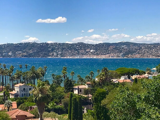 Nice view of Cap d'Antibes