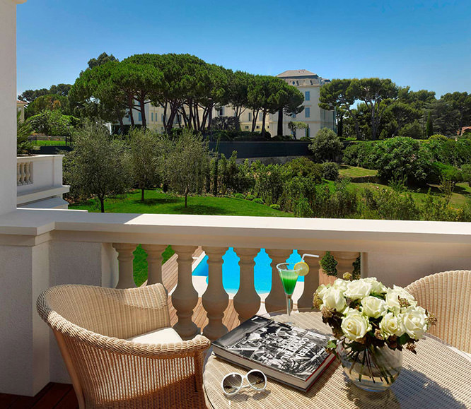 Terrasse of the Eden Roc Antibes French Riviera