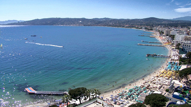 Antibes beaches French Riviera