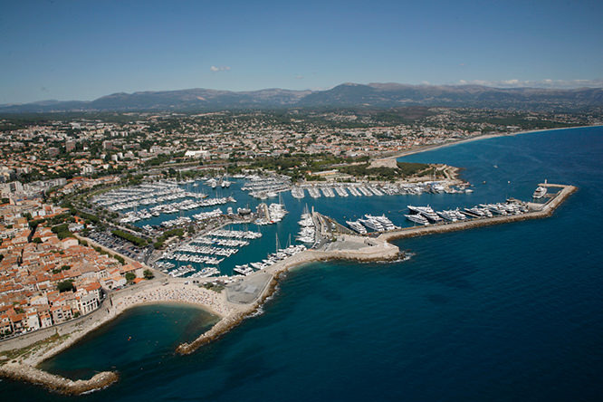 Port Vauban Antibes French Riviera