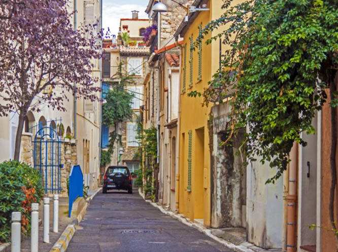 Streets of Antibes French Riviera