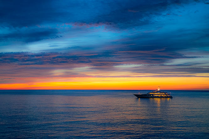 Yacht in Antibes