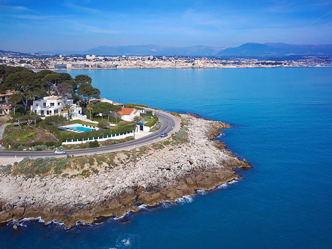 Route du Cap d'Antibes French Riviera