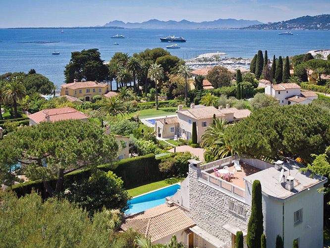 Villas au Cap d'Antibes French Riviera