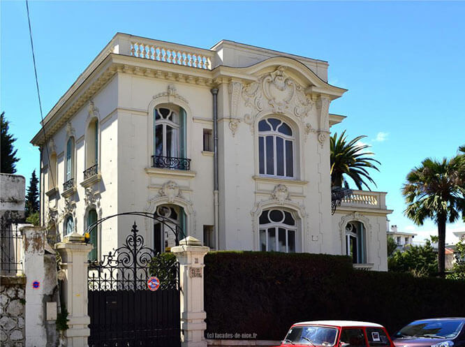 Art Nouveau Architecture in Nice France