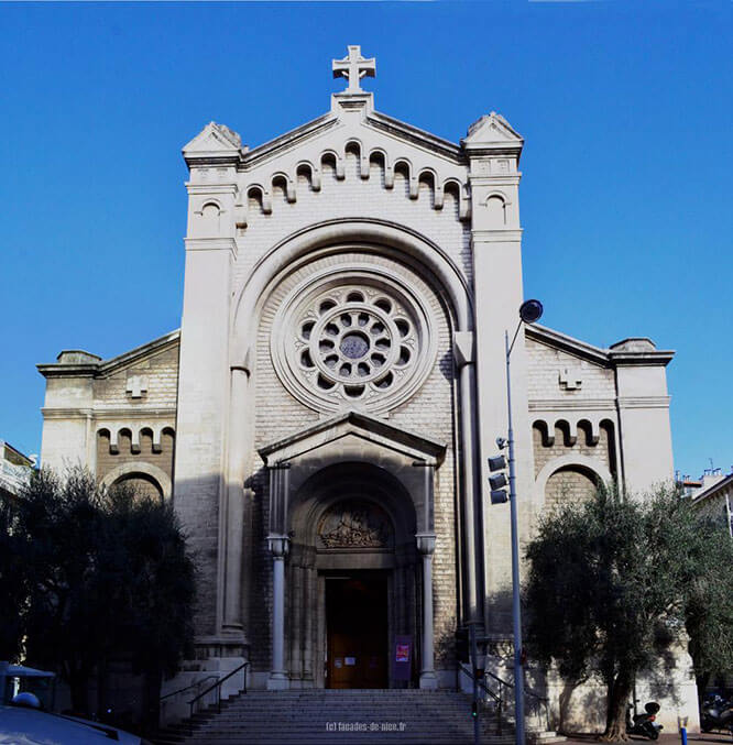 Baroque architecture in Nice France