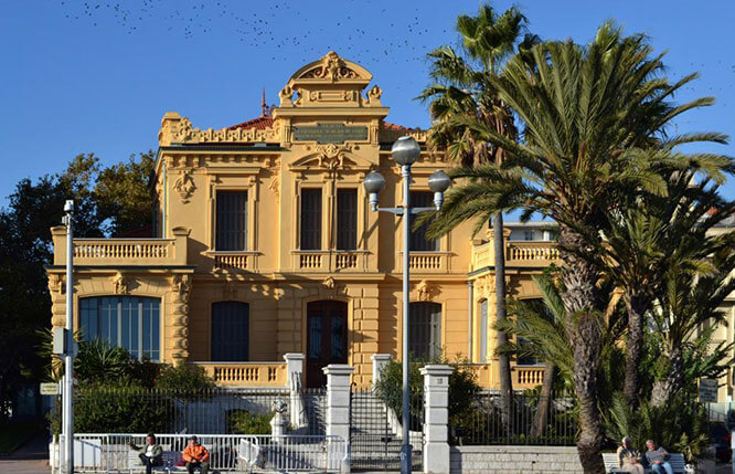 Belle Époque architecture in Nice France