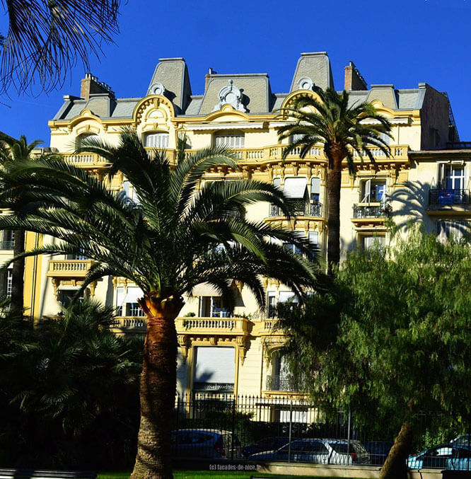Belle Époque architecture in Nice France
