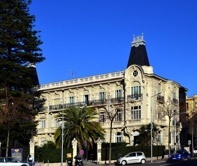 Belle Époque architecture in Nice France