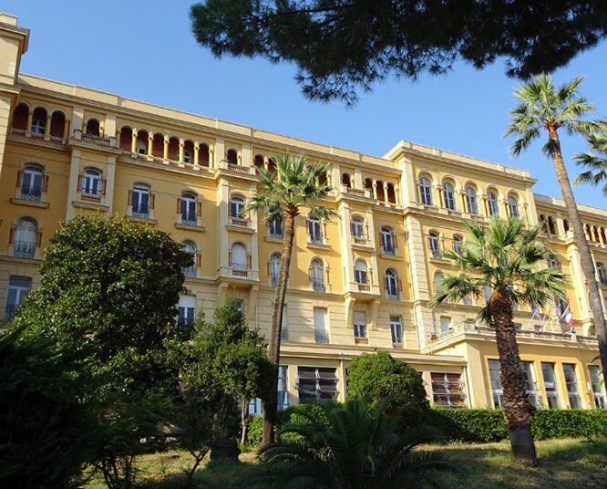 Classique architecture in Nice France