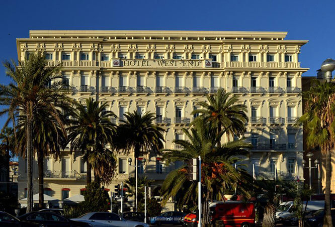Classique architecture in Nice France