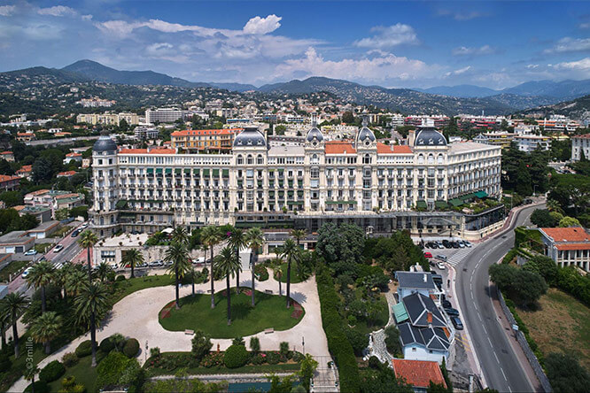 Classique architecture in Nice France