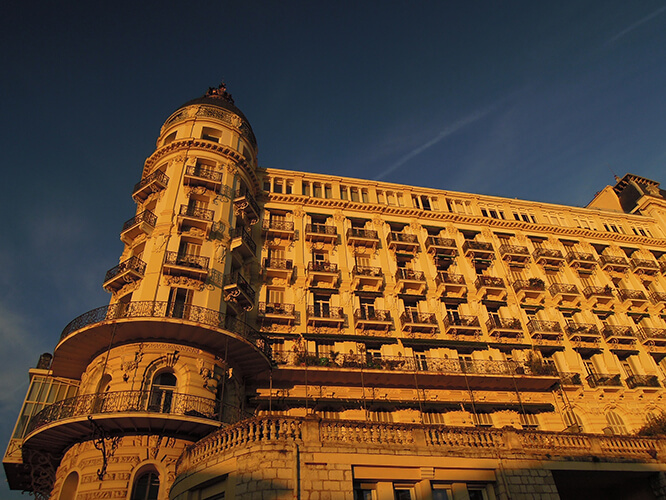 Classique architecture in Nice France