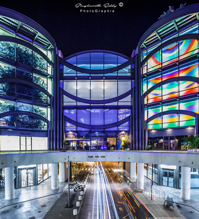 Contemporain architecture in Nice France