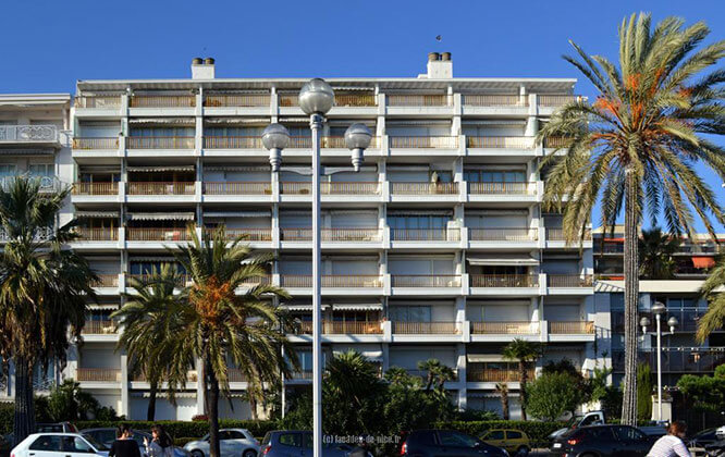 Mouvement moderne architecture in Nice France