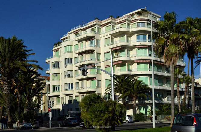 Mouvement moderne architecture in Nice France