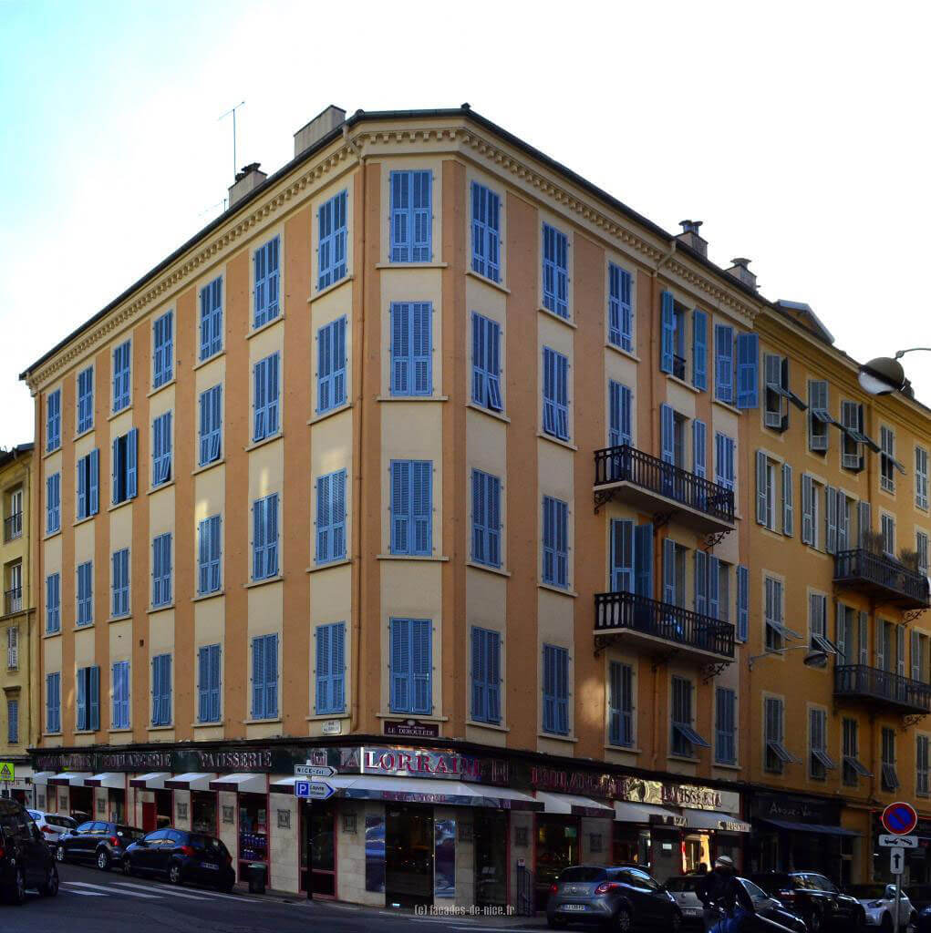 Niçois architecture in Nice France