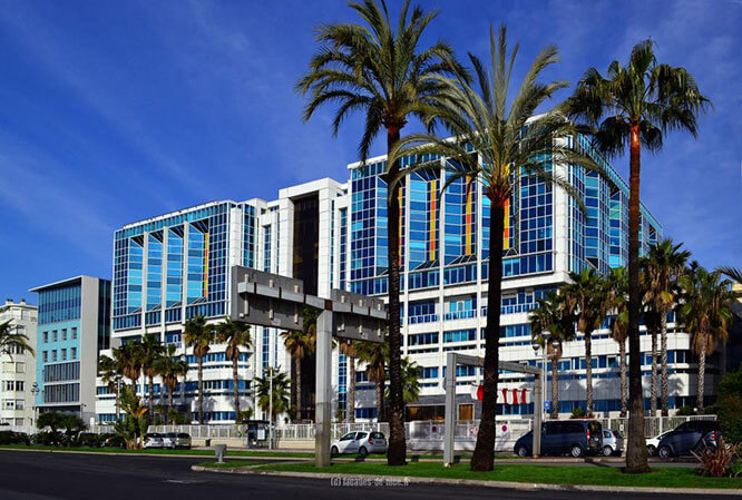 Post Modernisme architecture in Nice France