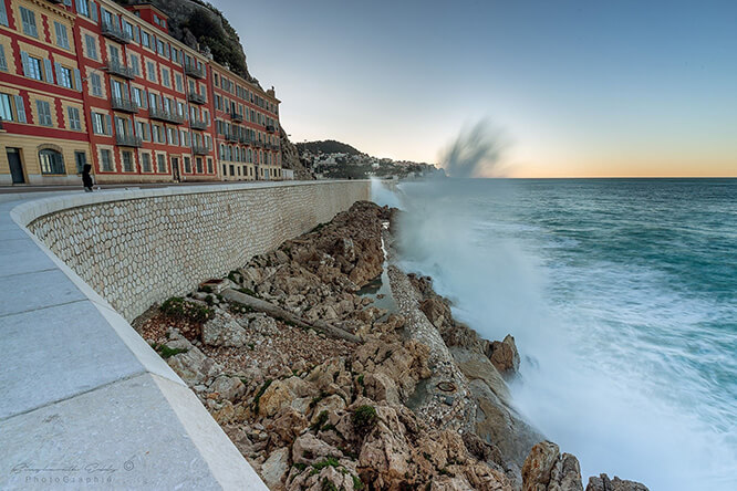 Quai Rauba-Capeù in Nice France