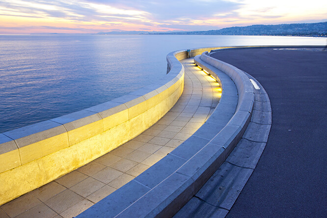 Quai Rauba-Capeù in Nice France