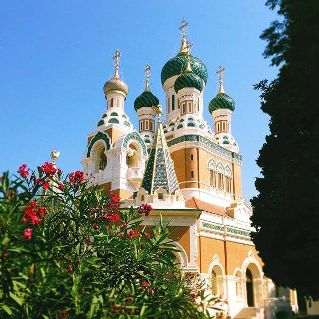 Russo-Byzantin architecture in Nice France