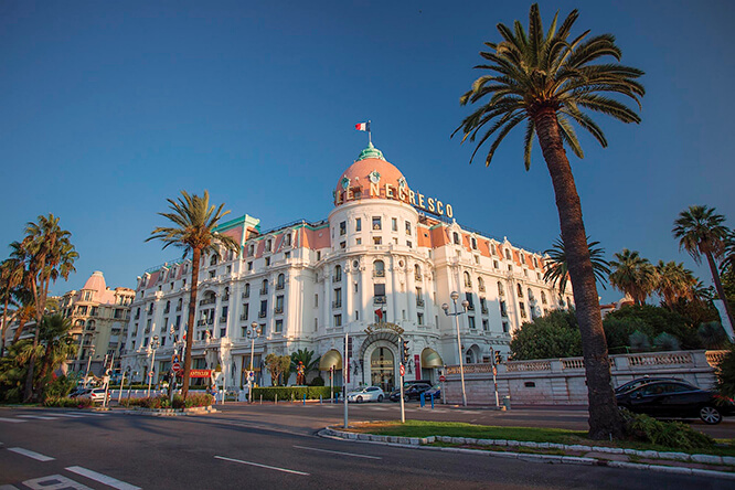 Second Empire architecture in Nice France