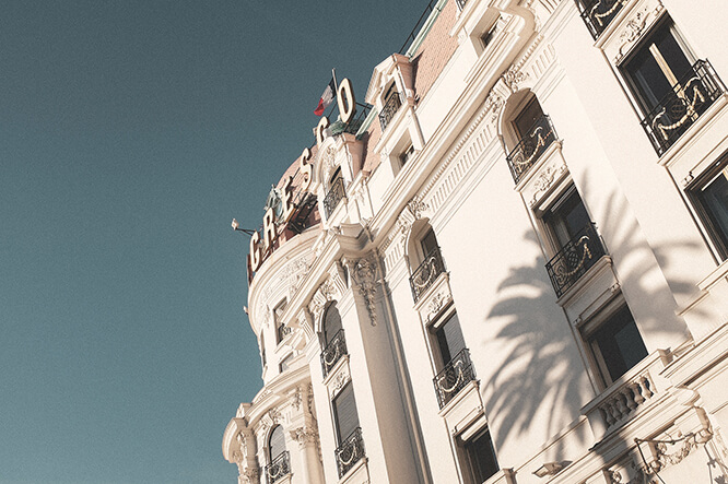 Second Empire architecture in Nice France