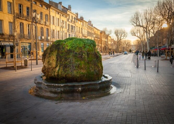 Fountain in Aix-en-Provence