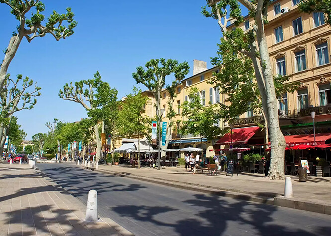 Cours Mirabeau Aix-en-Provence