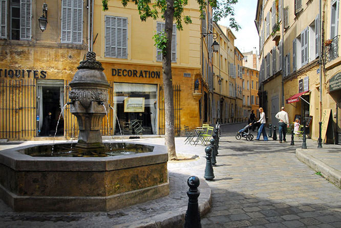 Aix, cultural and tourism capital of Provence