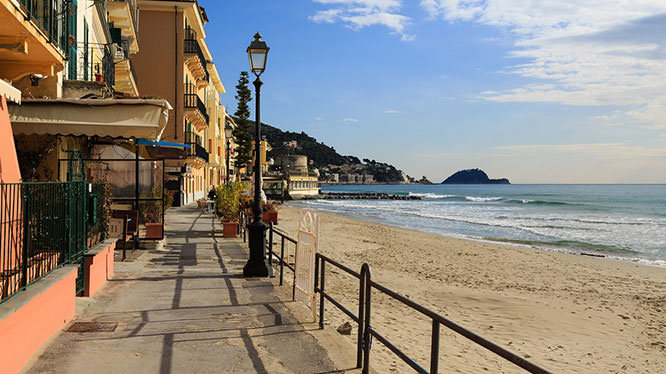 View of Alassio