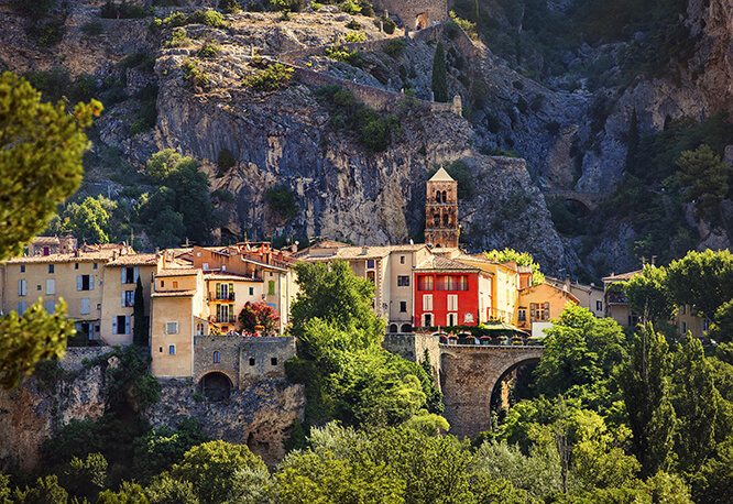 Moustiers-Sainte-Marie Haute-Provence's beach