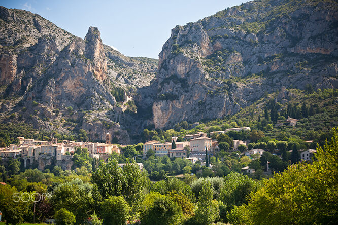 Moustiers-Sainte-Marie Alpes de Haute-Provence