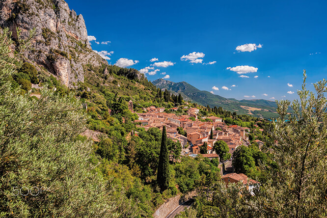 Moustiers-Sainte-Marie Alpes de Haute-Provence