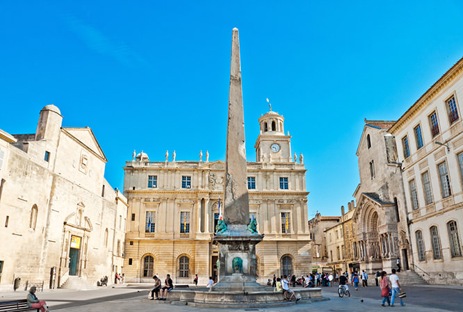 Place de la République in Arles