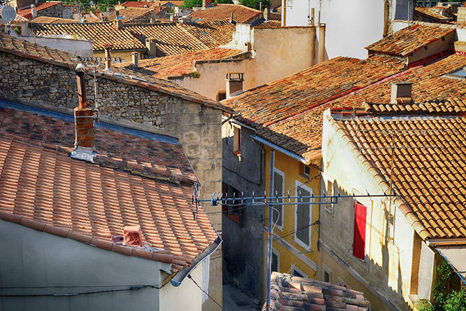 Medieval old town of Arles