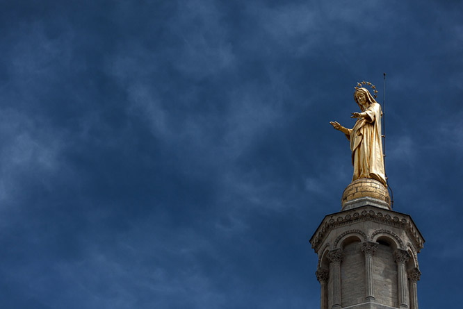 Apex of Popes Palace