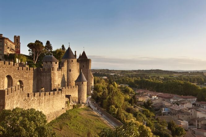 Medieval town of Carcassonne