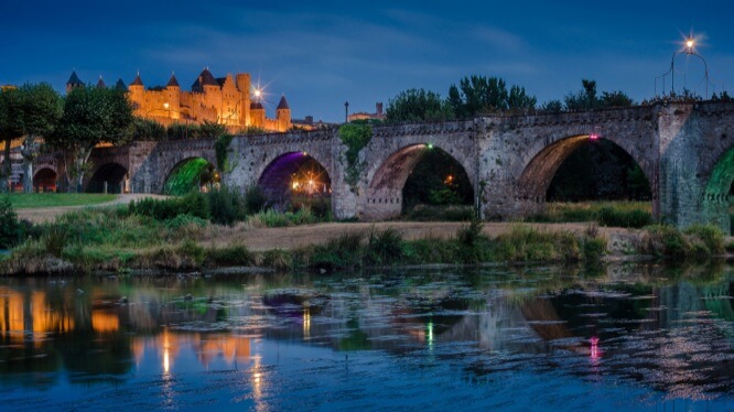 Pont Vieux at night