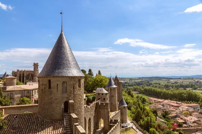 View from the old city