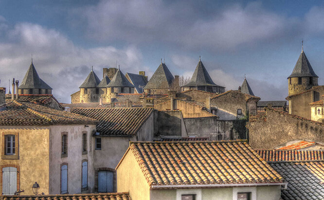 Towers of the old town