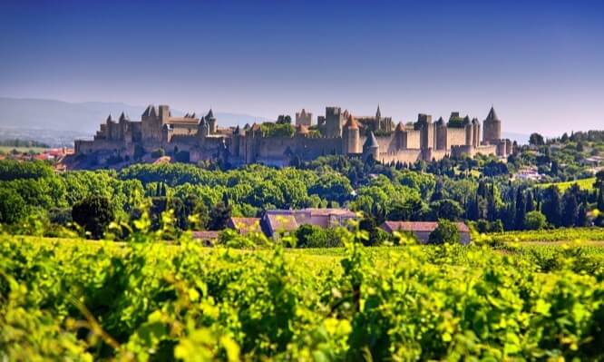 Carcassonne medieval fortress