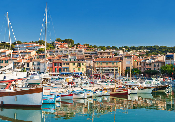 The port of Cassis
